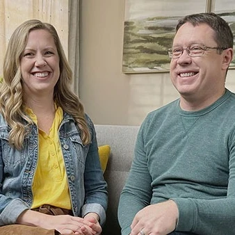 Portrait of Tom and Marcy Renken