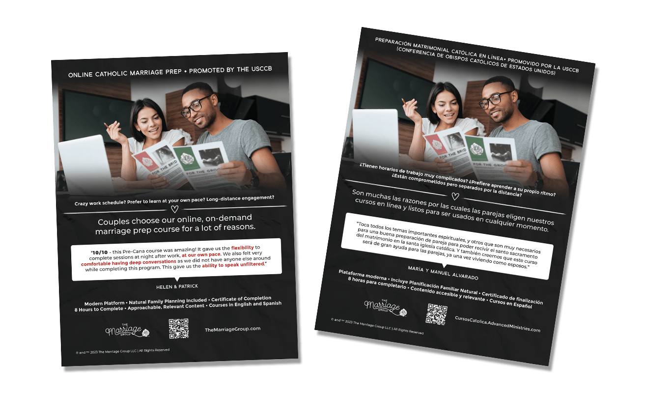 The-Marriage-Group-Pre-Cana-Couples-Flyers-English-and-Spanish